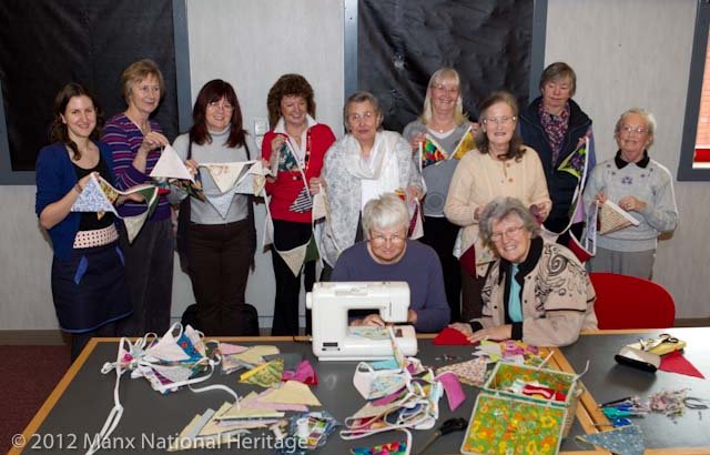 Bunting volunteers