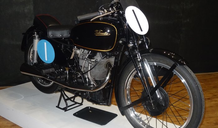 The 350cc Velocette motorcycle