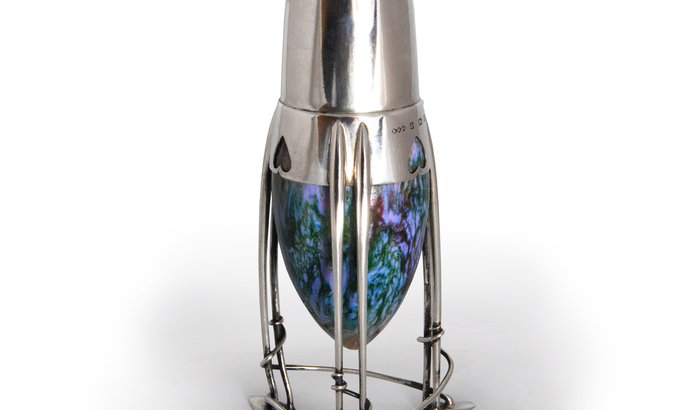Knox Pink Enamel Vase