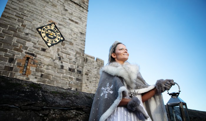 Snow Queen Clock