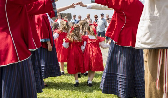 Celebrate May Day at Cregneash