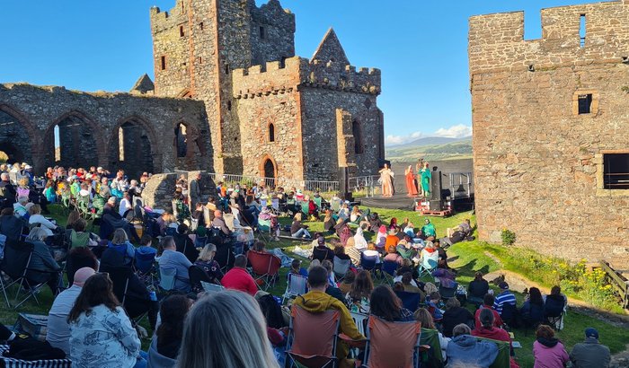 Shakespeare at Peel Castle (2024 image)